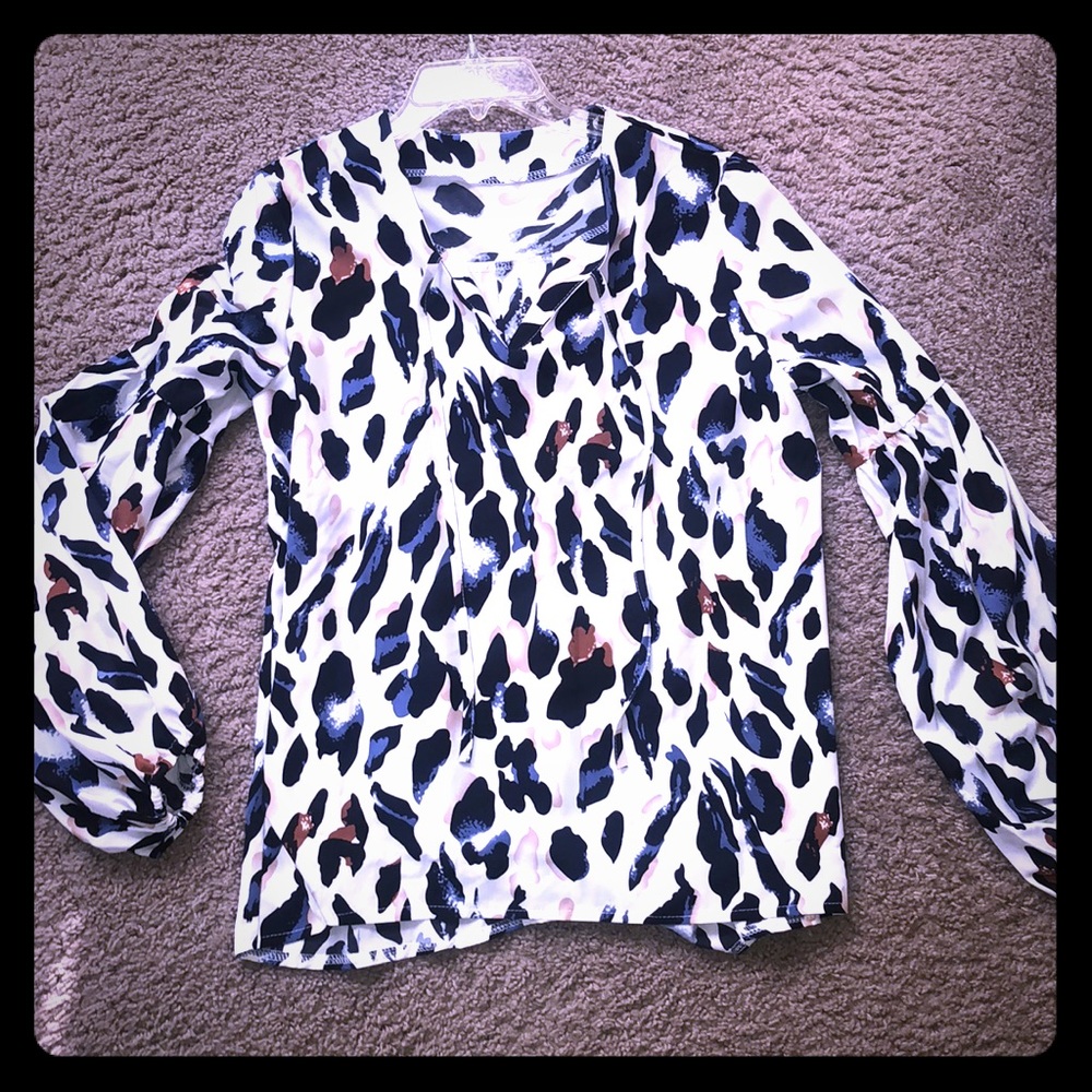 NWOT shein balloon sleeve top